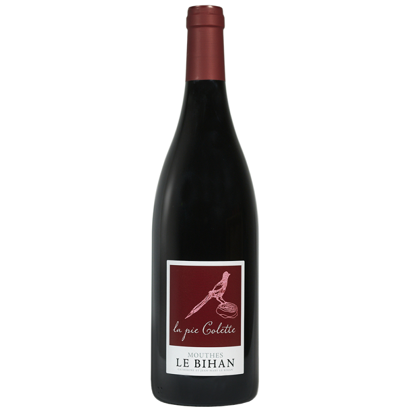 Vin rouge des Côtes de Duras domaine Mouthes-le-Bihan La pie Colette blanc 2021