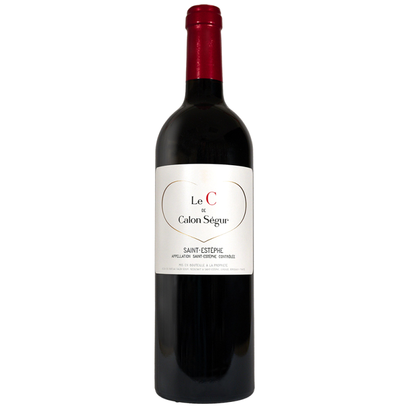 Vin rouge de saint Estèphe C de Calon