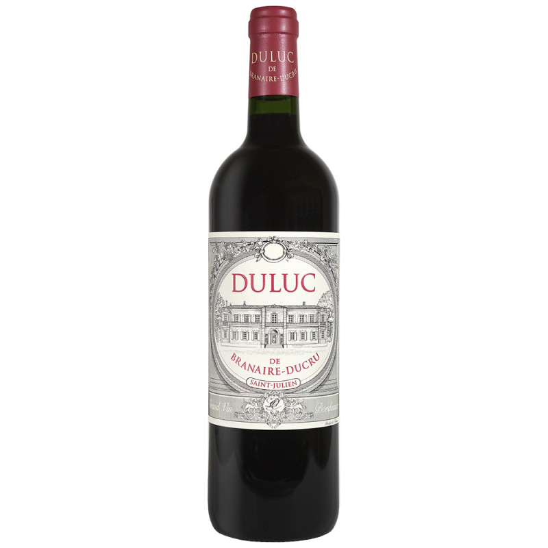 Vin rouge de Saint-Julien Duluc de Branaire-Ducru 2019
