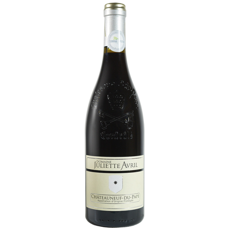 Vin rouge de Châteauneuf du Pape domaine Juliette Avril