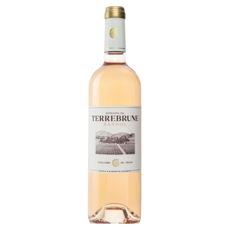 Vin rosé biologique de Bandol de Terrebrune en magnum