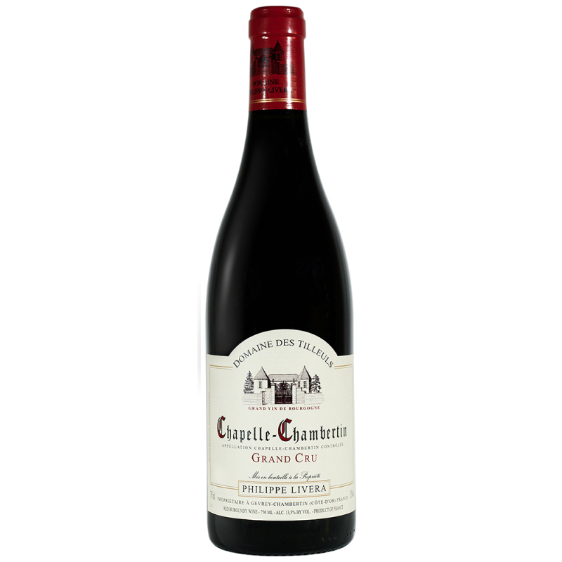Vin rouge de Chapelle-Chambertin domaine Philippe Livera