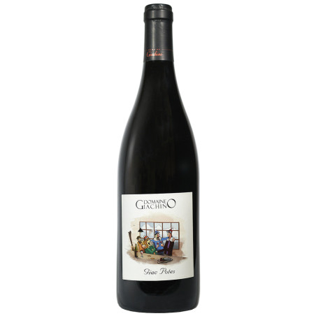 Vin rouge de Savoie domaine Giachino cuvée Giac potes