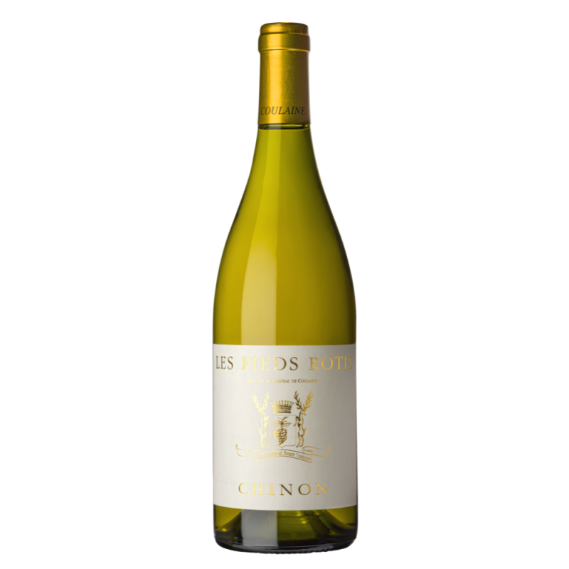 Vin blanc bio de Chinon Les Pieds Rôtis Château de Coulaine