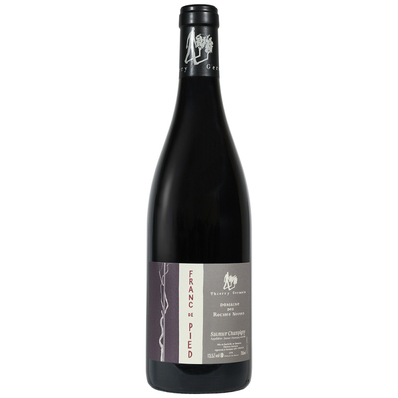 Vin rouge de Saumur Champigny Les Roches Neuves cuvée Franc de Pied