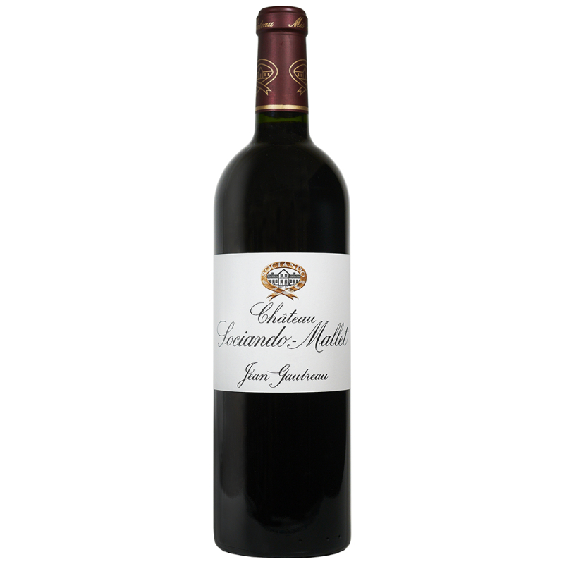 Vin rouge du Haut-Médoc du Château Sociando-Mallet