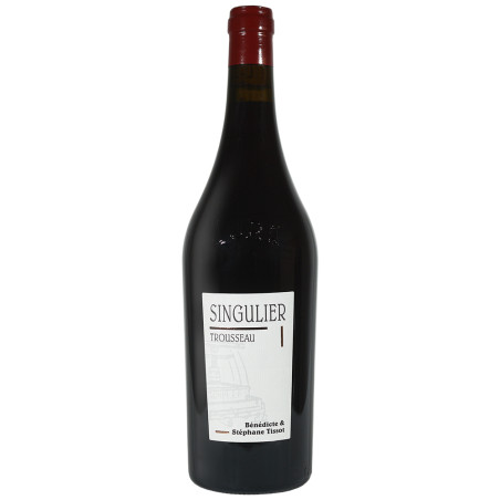 Vin rouge biodynamique d'Arbois Tissot cuvée Singulier