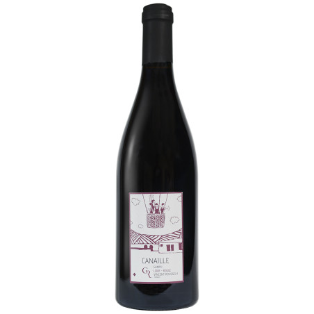 Vin rouge de Touraine Clos Roussely cuvée Canaille