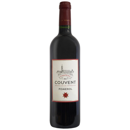 Vin rouge de Pomerol château du Couvent 2021