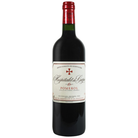 Hospitalet de Gazin second vin de château Gazin vin rouge de Pomerol