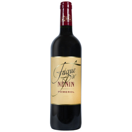 Vin rouge de Pomerol Fugue de Nénin second vin de château Nénin