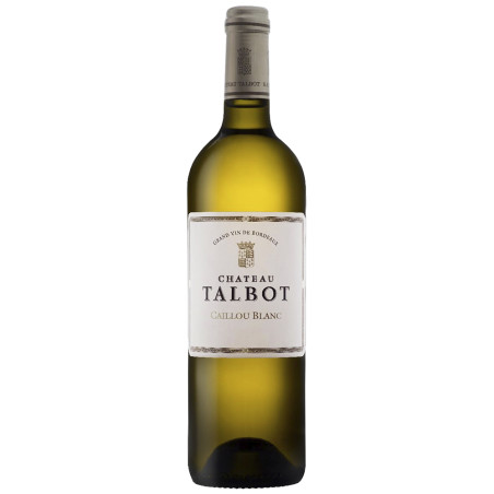 Vin blanc de Bordeaux Caillou Blanc de château Talbot 2021