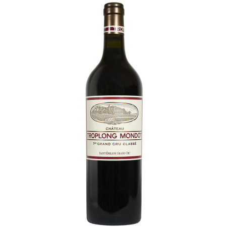 Vin rouge de Saint-Emilion grand cru château Troplong-Mondot 2016