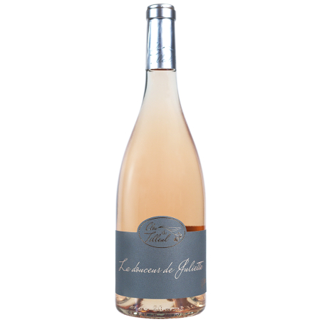 Vin rosé biologique du Luberon Clos du Tilleul cuvée La douceur de Juliette