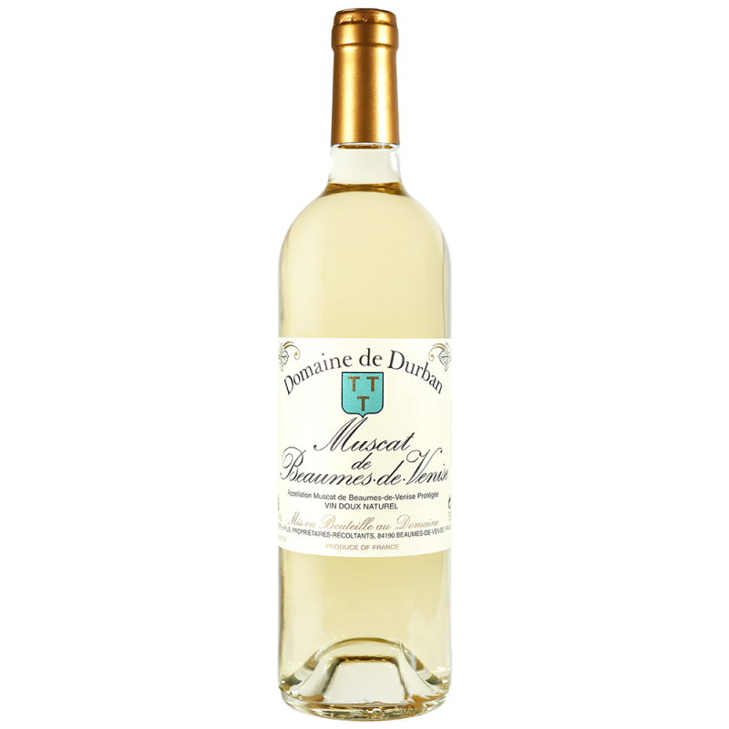 Vin blanc doux de Muscat Beaumes de Venise du domaine de Durban