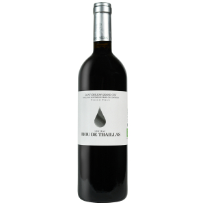 Vin rouge biodynamique de Saint-Emilion château Riou de Thaillas 2020 Vin rouge biodynamique de Saint-Emilion château Riou de Thaillas 2020