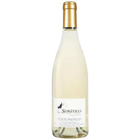 Vin blanc biologique d'IGP Cotes catalanes Clos des Fées Les sorcières 2024 Vin blanc biologique d'IGP Cotes catalanes Clos des Fées Les sorcières 2024
