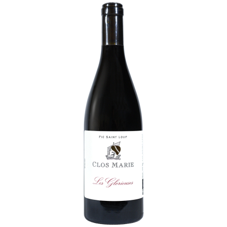 Vin rouge biologique du Pic-Saint-Loup Clos Marie Les glorieuses 2019