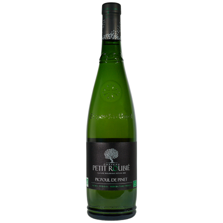 Vin blanc biologique de Picpoul de Pinet Petit Roubié 2022